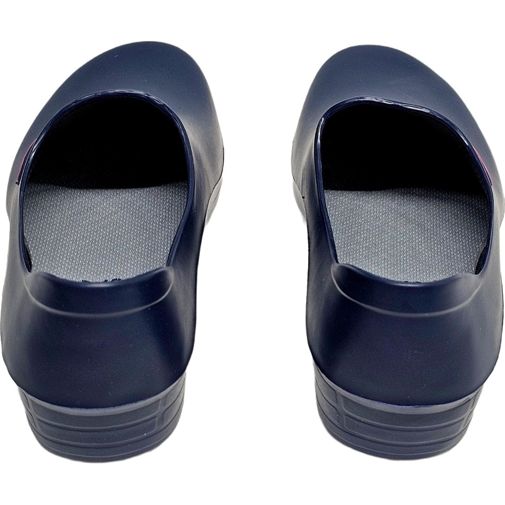 Sticky Shoes Clogs Slip Resistant Navy Blue Work New Boho Chic Trendy Cute - Picture 8 of 11